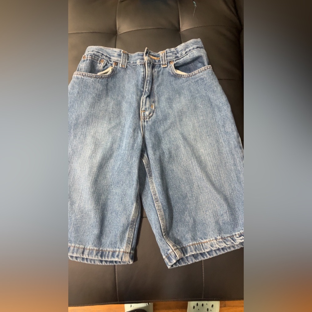 Blue Denim Shorts